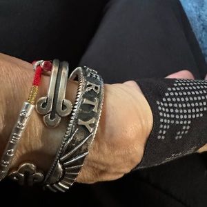 Sunburst King baby studio 925 sterling cuff